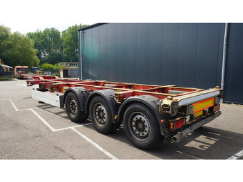 Kontejnerska polprikolica/ Polprikolica z zamenljivim tovoriščem Schmitz Cargobull 3 AXLE CONTAINER TRANSPORT TRAILER EXTENDABLE 45 FT: slika 5