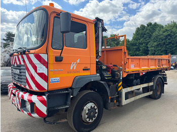 Tovornjak prekucnik, Tovornjak z dvigalom MAN ME 18.250 4X4 **4X4-TIPPER+PALFINGER PK7501-BELGIAN TRUCK**: slika 3