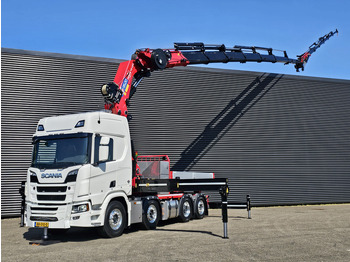 Tovornjak z dvigalom SCANIA R