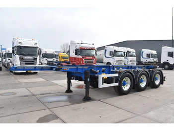 Kontejnerska polprikolica/ Polprikolica z zamenljivim tovoriščem LAG O-3-CC - 20FT SWAP - ADR FL - ALCOA - BPW AXLES - DISC BRAKES - EMPTY WEIGHT 3080 KG!!: slika 5