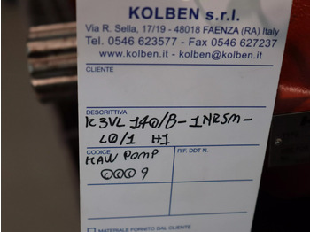Nov Hidravlična črpalka za Gradbeni stroj KAWASAKI K3VL140B-1NRSM-L01 H1: slika 5