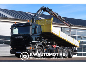 Tovornjak z dvigalom SCANIA G 450