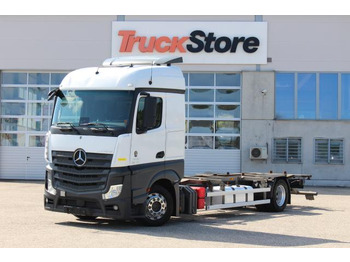 Kontejnerski tovornjak/ Tovornjak z zamenljivim tovoriščem MERCEDES-BENZ Actros 1845