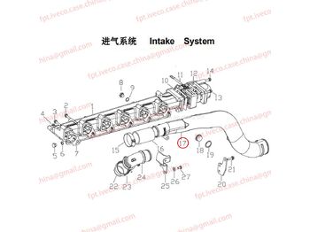 Cev za dovod zraka MAN