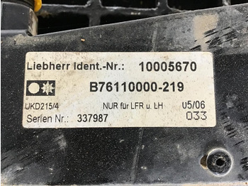 Klimatski del LIEBHERR