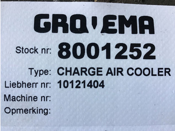 Vmesni hladilnik Liebherr Charge Air Cooler: slika 4 Vmesni hladilnik Liebherr Charge Air Cooler: slika 4