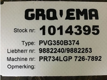 Menjalnik Liebherr PVG350B374: slika 3