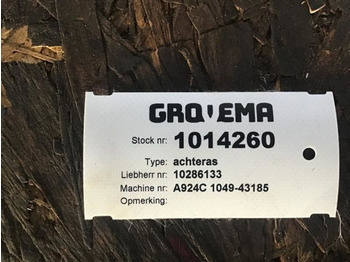 Os in deli Liebherr Rearaxle MTE3070: slika 4