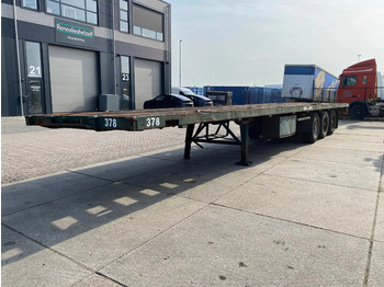 Polprikolica s kesonom Flandria Plateau Trailer with Tiwst-Locks / SAF: slika 4