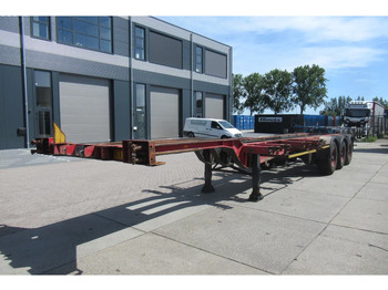 Kontejnerska polprikolica/ Polprikolica z zamenljivim tovoriščem Renders Container Chassis / Extendable on rear / BPW + drum: slika 3