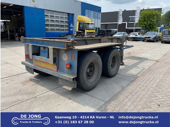 Kontejnerska polprikolica/ Polprikolica z zamenljivim tovoriščem VAN HOOL 20'