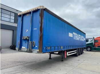 Polprikolica s ponjavo Van Hool Tautliner / ADR / 1x Lift axle / SAF + Disc: slika 3