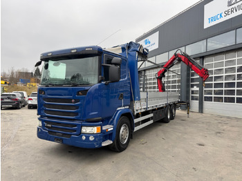 Tovornjak z dvigalom SCANIA G 450