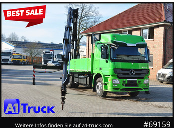 Tovornjak z dvigalom MERCEDES-BENZ Actros 1844