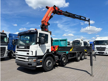Tovornjak z dvigalom SCANIA P114