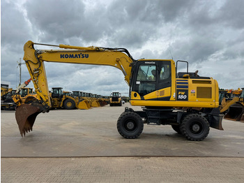 Bager na kolesih KOMATSU PW180