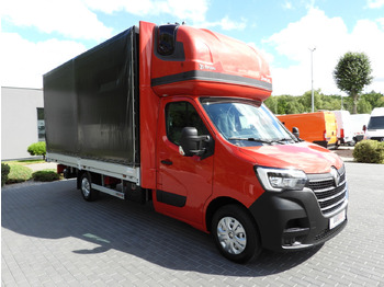 Dostavno vozilo s ponjavo RENAULT MASTER TARPAULIN 10 PALLETS WEBASTO CRUISE CONTROL LED LIGHTS AIR CONDITIONING  165HP: slika 4