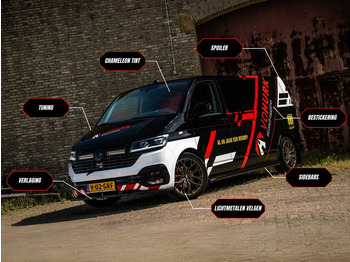 Mali kombi Volkswagen Caddy Cargo Maxi 2.0 TDI 125 pk DSG Aut. Black Edition BPM VRIJ! LED/ Adapt.Cruise/ Leder/ Standkachel/ Stoelverw./ Navi/ Carplay/ Camera/ PDC/ L: slika 4