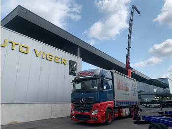 Tovornjak s ponjavo MERCEDES-BENZ Actros 2548