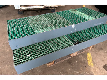 Skladiščni regal Racks à palettes Rayonnages Rangement pour transporteur ou logistique paletisable .Bacs de retention: slika 4