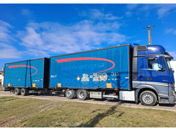 Tovornjak s ponjavo Mercedes-Benz Actros 2542 zestaw jumbo 7,70: slika 2