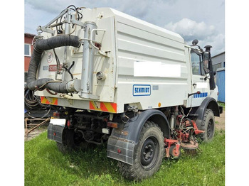 Gradbeni stroj Mercedes-Benz Unimog 1400 +Schmidt SK320: slika 3