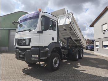 Tovornjak prekucnik MAN TGS 26.400 6x6 GL Meiller Dreiseitenkipper Bordmatik Plane Euro: slika 2
