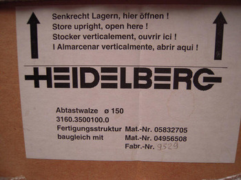 Tiskarski stroj Heidelberg Scanning Roller/Scanner Drum for Primescan: slika 2
