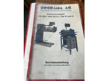 Tiskarski stroj mobile automatic friction feeder Bograma FR 550 Servo C: slika 2