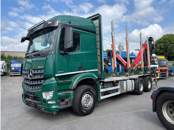 Tovornjak za prevoz lesa MERCEDES-BENZ Arocs
