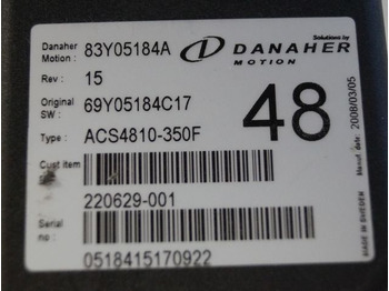 ECU za Oprema za rokovanje z materiali Toyota/BT 220629-001 | Danaher motion AC Superdrive motor controller 83Y05184A A: slika 2 ECU za Oprema za rokovanje z materiali Toyota/BT 220629-001 | Danaher motion AC Superdrive motor controller 83Y05184A A: slika 2