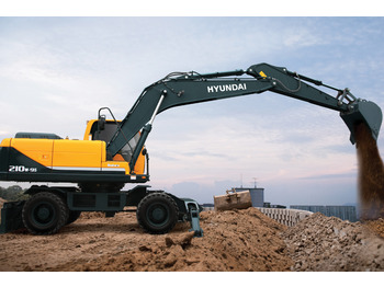 Bager na kolesih HYUNDAI R210