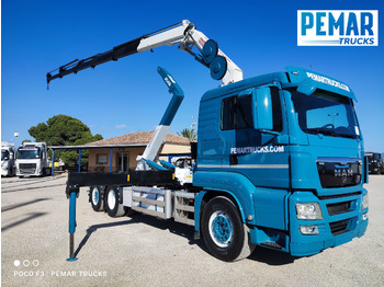 Tovornjak prekucnik, Tovornjak z dvigalom MAN TGS 26.480 6X2 GRUA MULTILIFT: slika 3