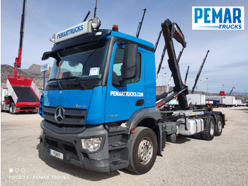 Kontejnerski tovornjak/ Tovornjak z zamenljivim tovoriščem MERCEDES-BENZ Antos 2546