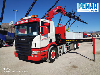 Tovornjak z dvigalom SCANIA P 400