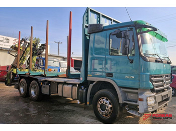Tovornjak za prevoz lesa MERCEDES-BENZ Actros 2648