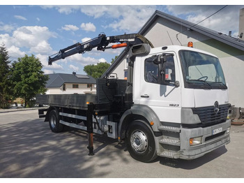 Tovornjak s kesonom, Tovornjak z dvigalom Mercedes-Benz Atego 1823 żuraw HDS Atlas 105.2 koła 315/80R22,5: slika 3
