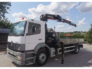 Tovornjak s kesonom, Tovornjak z dvigalom Mercedes-Benz Atego 1823 żuraw HDS Atlas 105.2 koła 315/80R22,5: slika 2