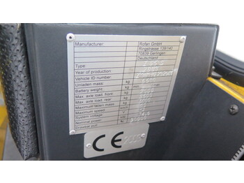 Traktor za prevoz prtljage Rofan Z65: slika 4 Traktor za prevoz prtljage Rofan Z65: slika 4