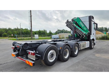 Kotalni prekucni tovornjak, Tovornjak z dvigalom Mercedes-Benz Arocs 3253 8X4*4 Fassi F295: slika 5