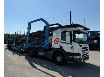 Tovornjak avtotransporter SCANIA P 450