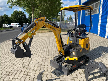 Mini bager Minibagger BK1000JS inkl. kleinem Zubehörpaket *HERBSTAKTION*INKL.19% MWST*BERGER KRAUS*SOFORT!*: slika 3