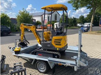 Mini bager Minibagger BK1250JSR + Tieflader + Zubehör *INKL.19% MWST*BERGER KRAUS*VERSTELLFAHRWERK* KUBOTA*SOFORT!*: slika 5
