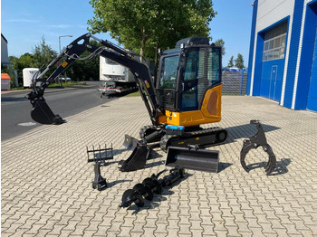 Mini bager Minibagger BK2800ASR inkl. Zubehörpaket *INKL.19% MWST*BERGER KRAUS*KUBOTA*SCHWENKARM* VERSTELLFAHRWERK*KLIMA*: slika 2