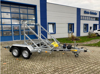 Kabelska prikolica Vermietung / Kabelanhänger 3500KG E-Winde / Nutzlast 2825KG / Kabeltrommel-Anhänger / Glasfaser/ 1 Monat: slika 2