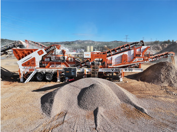 Nov Mobilni drobilec Constmach 250 T/H Capacity Mobile Vertical Shaft Impact Crusher: slika 2