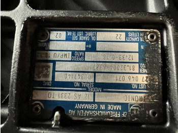 Menjalnik za Tovornjak MAN TGA ZF Getriebe 12AS2331 TO: slika 4