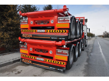 Nov Kontejnerska polprikolica/ Polprikolica z zamenljivim tovoriščem za transport kontejnerjev Özgül 40 FT TIPPING CONTAINER CHASSIS AINER CARRIER: slika 3