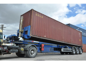 Kontejnerska polprikolica/ Polprikolica z zamenljivim tovoriščem za transport kontejnerjev Özgül 40 FT TIPPING CONTAINER CHASSIS: slika 5