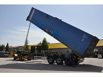 Kontejnerska polprikolica/ Polprikolica z zamenljivim tovoriščem za transport kontejnerjev Özgül 40 FT TIPPING CONTAINER CHASSIS: slika 3